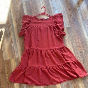 Newbury Kustom Red Mini Dress